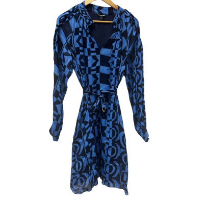 Country Road Womens Size 14 Shirt Dress Blue 