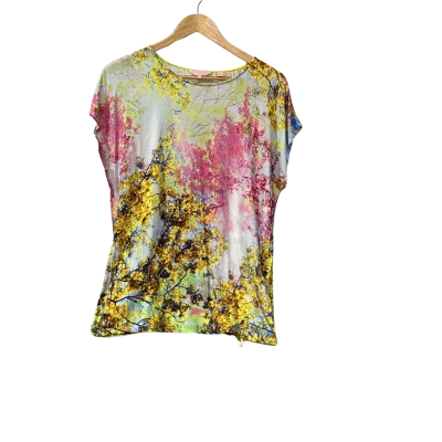 Ted Baker Womens  Size 12 Floral Top Floral / Multicoloured 