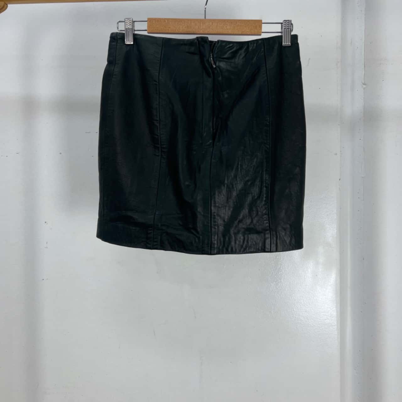 Kookai l Size 40 Leather Black skirt(s)