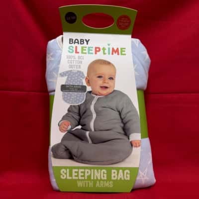Baby Sleep Time Sleeping Bag with Arms – 6–18 Months