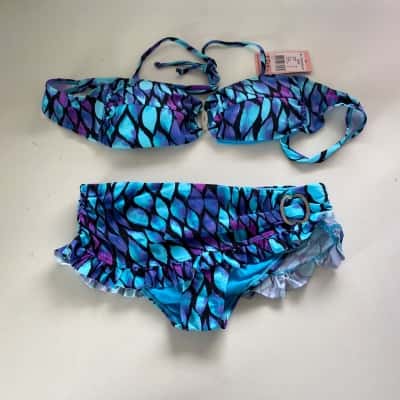 2 Sea Australia B757 Aquaviolet Bikini Set  Size 12