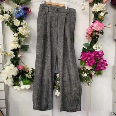 Morrison Womens  Size 10 / 2 Ankle Length Pants Grey 