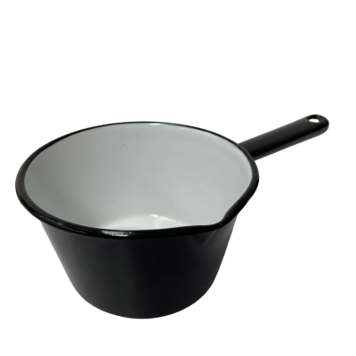 Romanian enamel pouring source pan