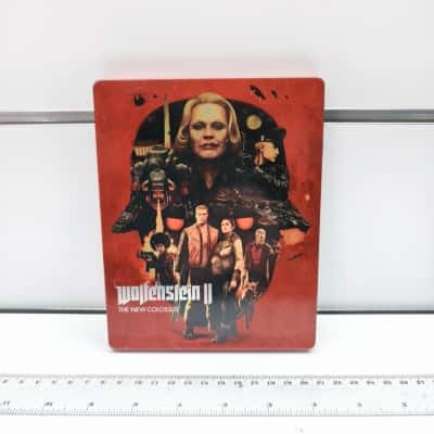 Wolfenstein II The New Colossus Steelbook Metal Case Cover PS4 Xbox PC