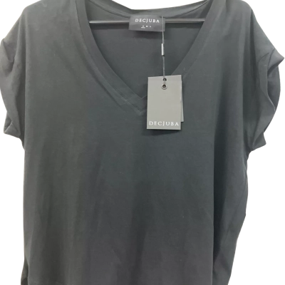 Decjuba Womens  Size S T-shirts Black  