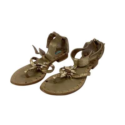  Womens  Size 37 Gold Tilly Rose shoes