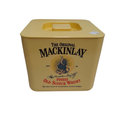 Mackinlay Old Scotch Whiskey plastic container 