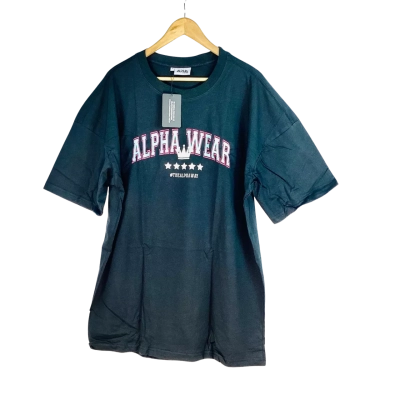 Alpha - Men’s Black Tee #thealphaway (Size XL)