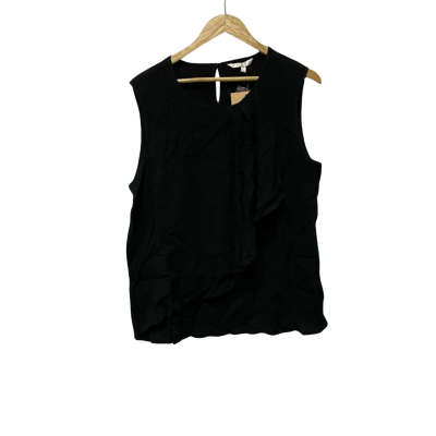 Noni B Womens  Size 14 Sleeveless Top Black  