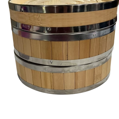 Multi - tier bambo steamer 