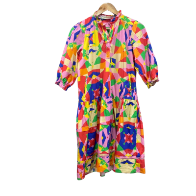 Maude Vivante Womens  Size S Cotton Dress  Multicoloured 