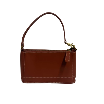 Vintage Coach Womens Handbag Brown / Cream 