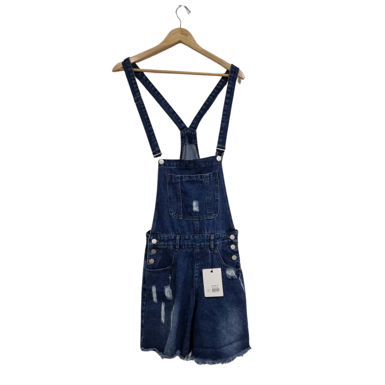 Minx & Moss Womens Denim Shorts Overalls Size 8 (BNWT)(s)