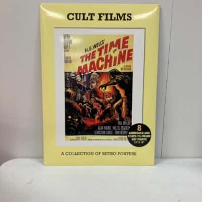 Cult Films Collection Of 8 Retro Posters 