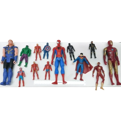 Assorted Marvel/DC Action Figures (Lot) 13pcs 