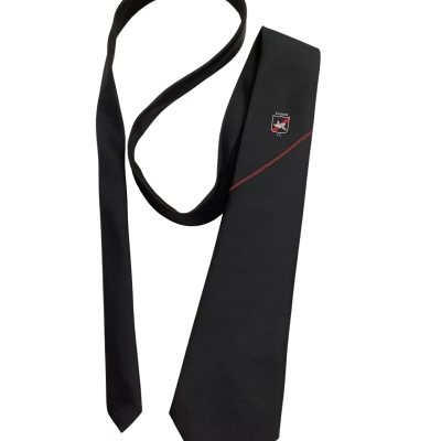  Mens Ties Black  / Red Essendon Football Club Tie  
