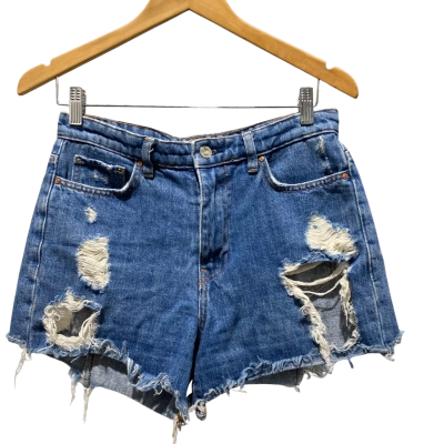 Guess Womens  Size 27 Denim Shorts Blue 