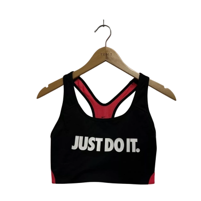 Nike Womens Sports Bra Size S Black  / Pink  