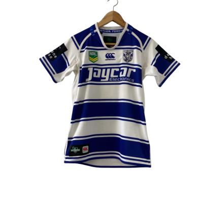 NRL Canterbury Bulldogs 2016 Kids Size 12 Years CCC Rugby League Jersey