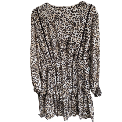 Wayne Cooper Womens  Size 14 Mini Dress Animal print