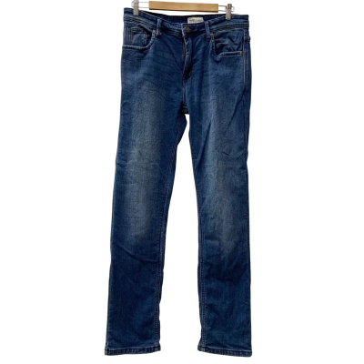  Dririder - Mens Motorcycle Protective Jeans - Size / Waist 32R - Comfort Fit - Blue 