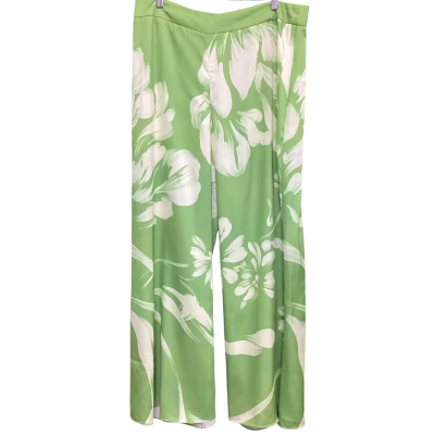 NEW - Sheike  Size 16 Wide Leg Pants Floral Sage