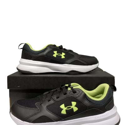 Under Armour Charged Edge Mens  Size 11 Trainers Black  / Green / White 