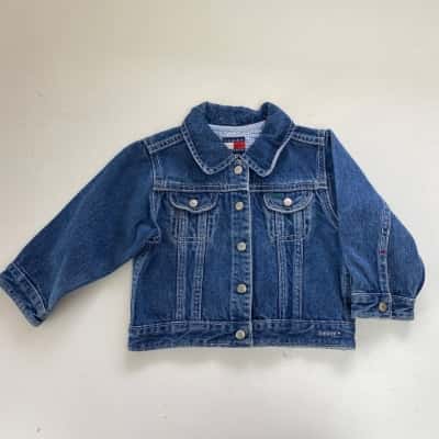 Tommy Hilfiger Blue Denim Jacket  Size 12-18m 