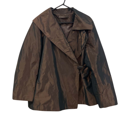 STUNNING MAGGIE T BRONZE JACKET. SIZE 2