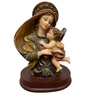 Montefiori Collection Resin Madonna and Child Figurine 