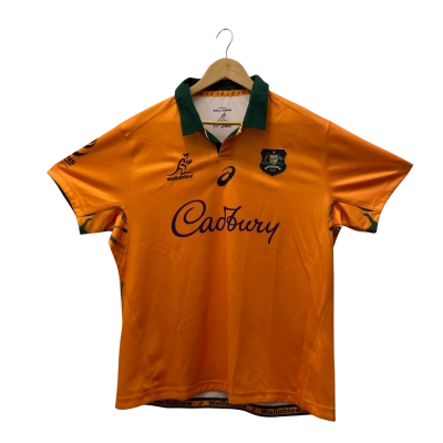 Asics Australia Wallabies 2025 Lions Tour Replica Home Rugby Jersey Size 2XL