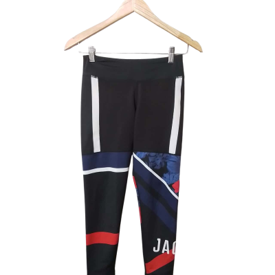 Jaggad Womens Size S Leggings Black  / Floral 