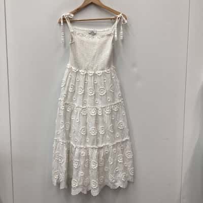 We Are Kindred Womens  Size 12 White dress