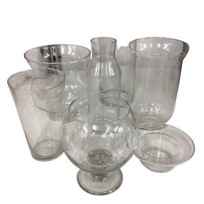 Assorted Store or Home Glasseware