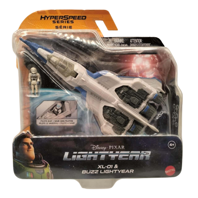 Disney - Pixar. Hyperspeed Series. Lightyear XL-01 & Buzz Lightyear by Mattel +4 years. On the Box.