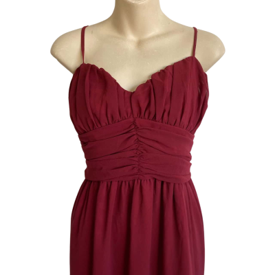 Women's SHOWPO  Size 18 Bridesmaid Dress or Formal Dress, Maroon 