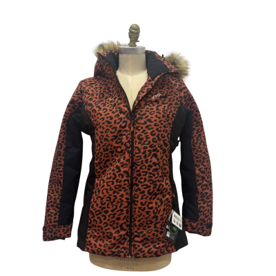 NEW XTM Womens  Size 10 Winter Jacket Animal print 