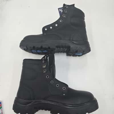 Steel Blue Mens  Size 7 Black  
