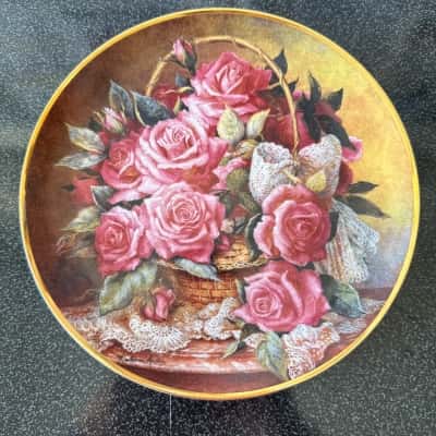 Grace de Monaco Rose Plate/ Fine Porcelain/B20
