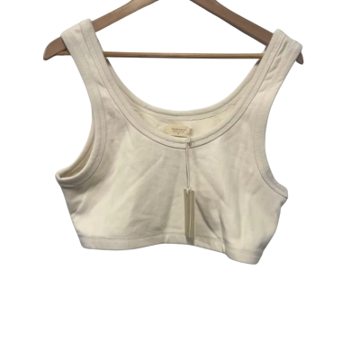 Nude Lucy Womens  Size XXL Cropped Top Beige / Cream 