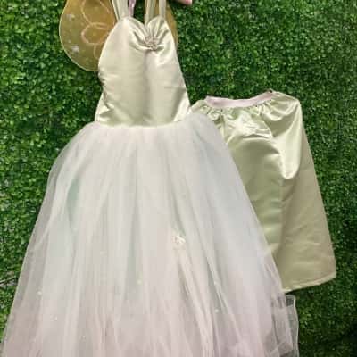  Kids  Size 6 Green fairy dress