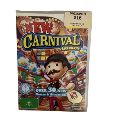 Nintendo Wii New Carnival Games