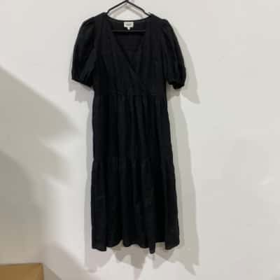 Seed Dress Womens  Size 10 Black  