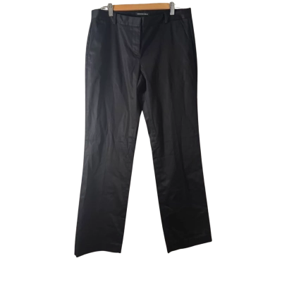 Country Road Womens  Size 12 Straight Leg Pants Black  