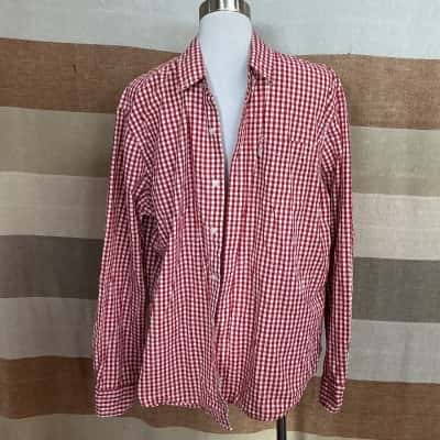 Levi's Mens  Size XL Pattern / Red / White 