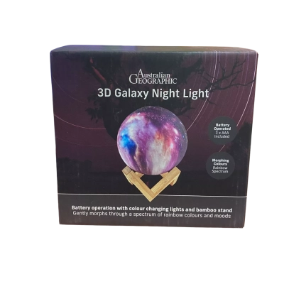 3D Galaxy night light new 