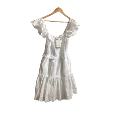 Piper Womens  Size 10 White Dress