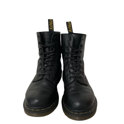 Dr Martens Unisex Pascal Size 39 Boots Black Soft Leather