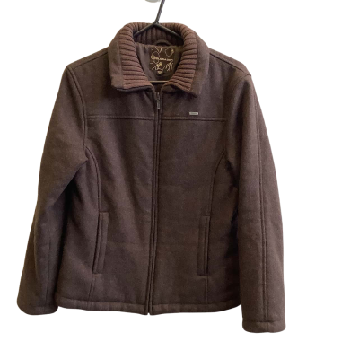 Colorado Men's Size XS Wool Blend Winter Jacket Brown 
