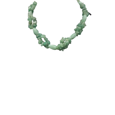  Womens Bracelet / Necklace Green / Silver 